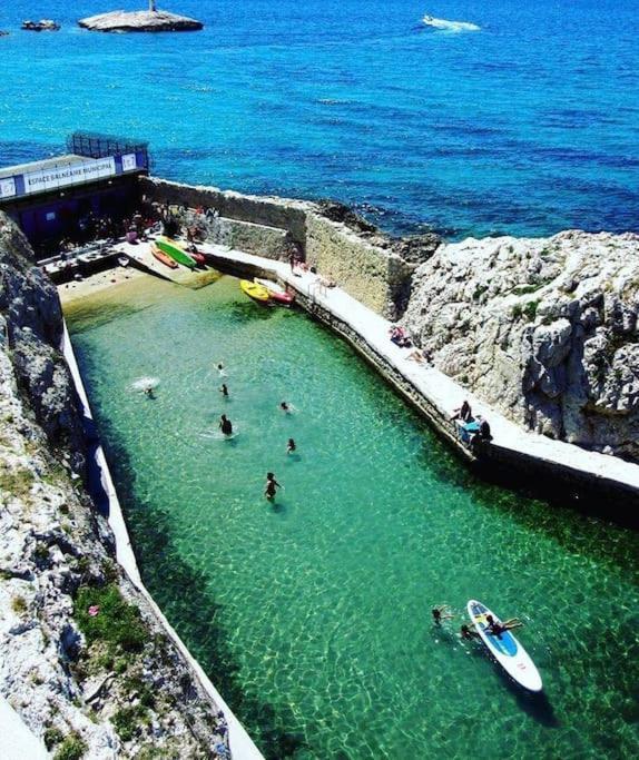 Grand Large Sur La Corniche Marseille Par Conciergerie By Sam Daire Dış mekan fotoğraf